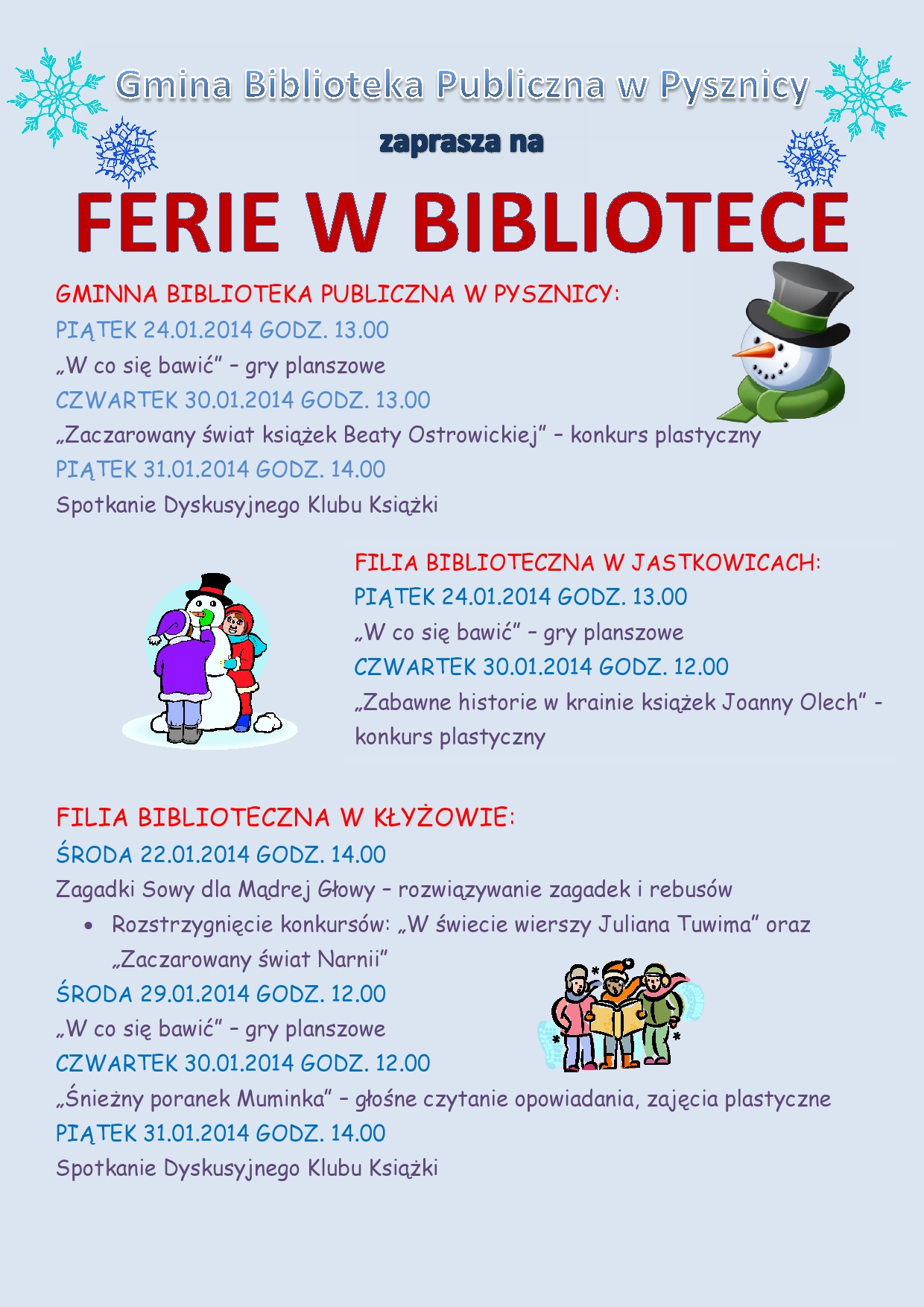  Ferie w bibliotece