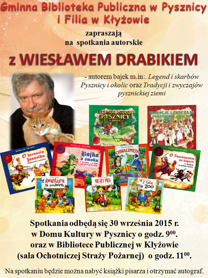 Spotkanie z Wiesławem Drabikiem - 30.09.2015 r.