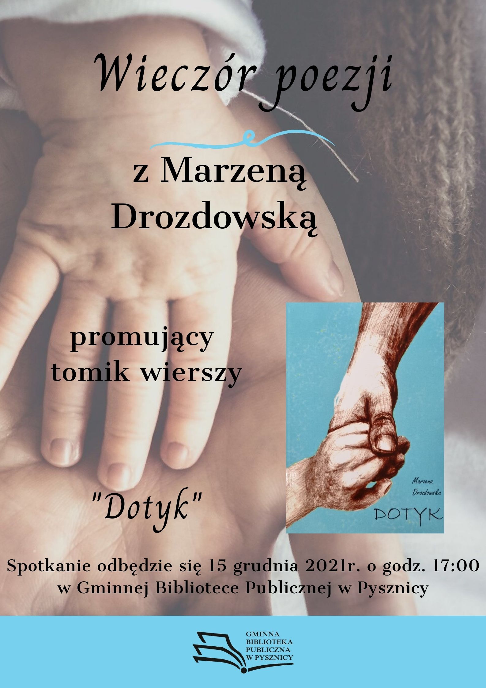  Wieczór poezji z Marzeną Drozdowską