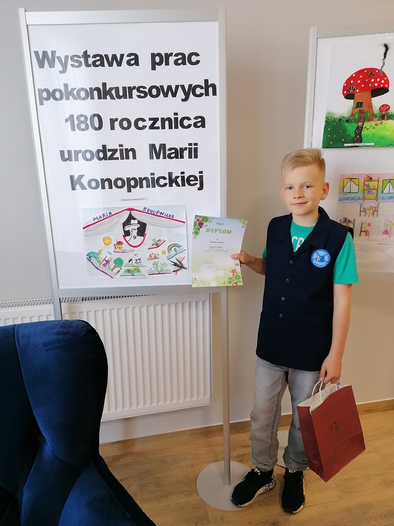  Rozdanie nagród w konkursach organizowanych z okazji 180 rocznicy urodzin Marii Konopnickiej
