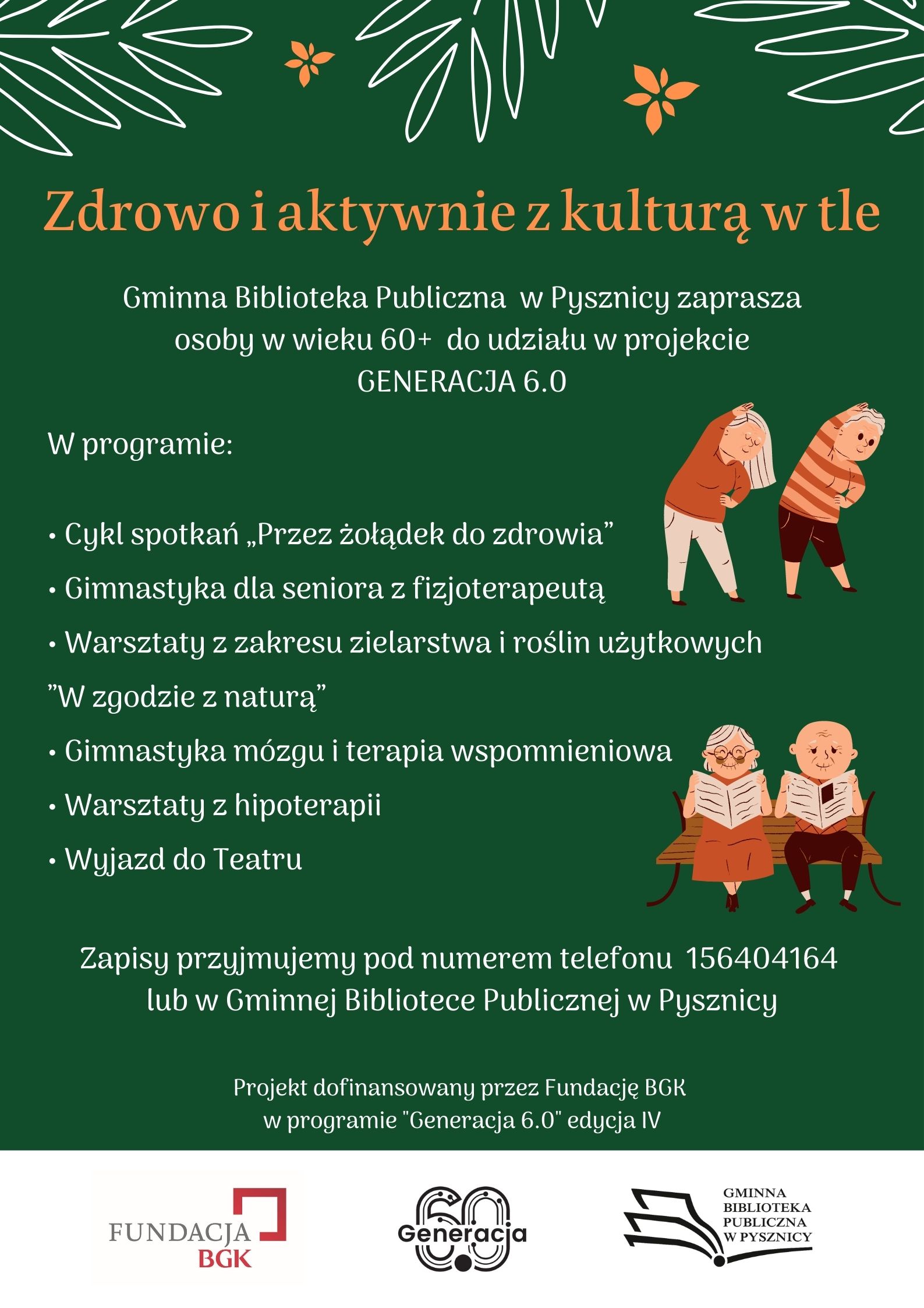 Zdrowo i aktywnie z kulturą w tle